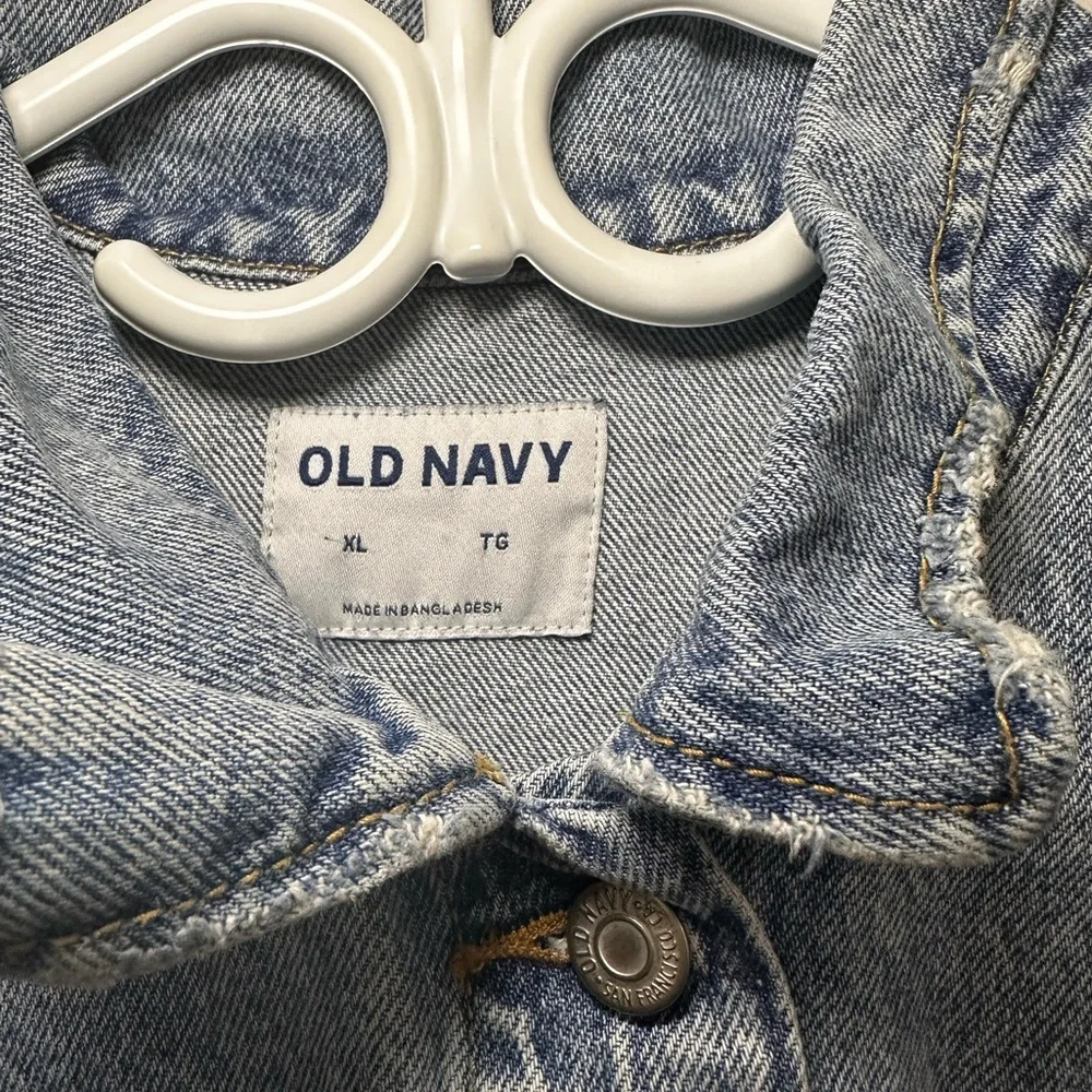 Old Navy Blue Denim Jacket - XL - Picture 4 of 7
